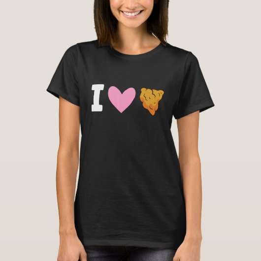 フライドチキンが大好き Tシャツ (正面)