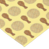 フライドチキンとワッフルサザンソウルフード テーブルクロス (アングル)