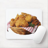 フライドチキンのかご マウスパッド (マウス)