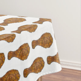 フライドチキンのドラムスティック脚ソウルフードグルメ調理師 テーブルクロス