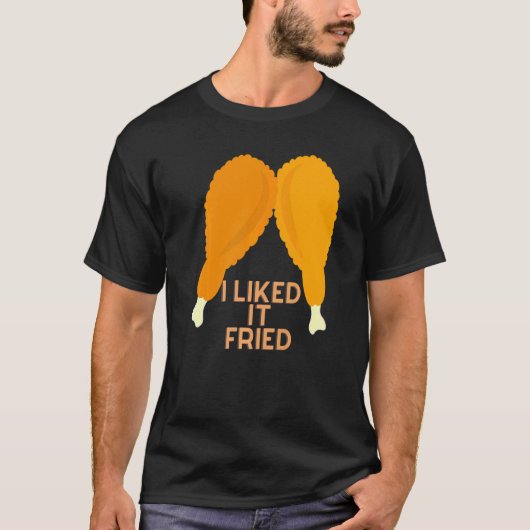 フライドチキンの日を祝おう Tシャツ (正面)