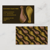 フライドチキンの足 名刺 (正面/裏面)