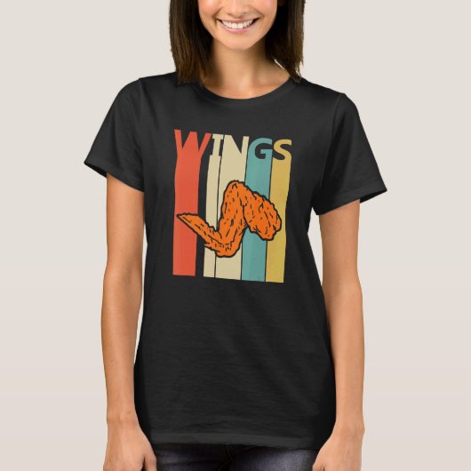 フライドチキンウィング Tシャツ (正面)