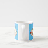 フライドチキンカートゥーンイラストレーション エスプレッソカップ (裏面)