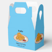 フライドチキンカートゥーンイラストレーション フェイバーボックス (オープン)