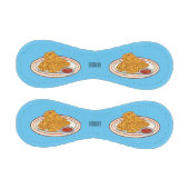 フライドチキンカートゥーンイラストレーション 野球ボール (パネル)