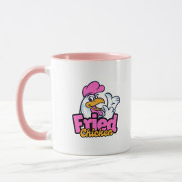 フライドチキンタイポグラフィ マグカップ
