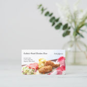 フライドチキンディナーとコピー宇宙 名刺 (スタンド正面)