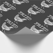 フライドチキンラバーファームアニマルプリン ラッピングペーパー (角)