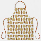 フライドチキンレッグとワッフルソウルサザンフード エプロン (正面)