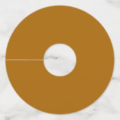 フライドチキンレッグのドラムスティックのソウルフードピクニック ワイングラスタグ (裏面)