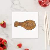 フライドチキンレッグドラムスティックソウルフードナプキン スタンダードカクテルナプキン (インサイチュ)