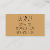 フライドチキンレッグドラムスティックソウル食品グルメシェフ 名刺 (裏面)