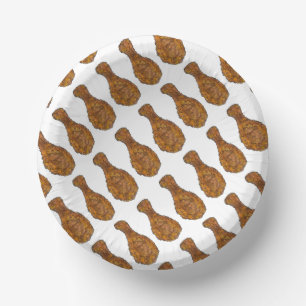 フライドチキンレッグドラムスティック調理店 ペーパーボウル