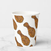 フライドチキンレッグドラムスティック調理店 紙コップ (裏面)