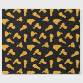 フライドチキン好きファーストフード ラッピングペーパー (フラット)