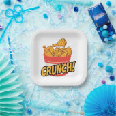 フライドチキン ペーパープレート (パーティー)