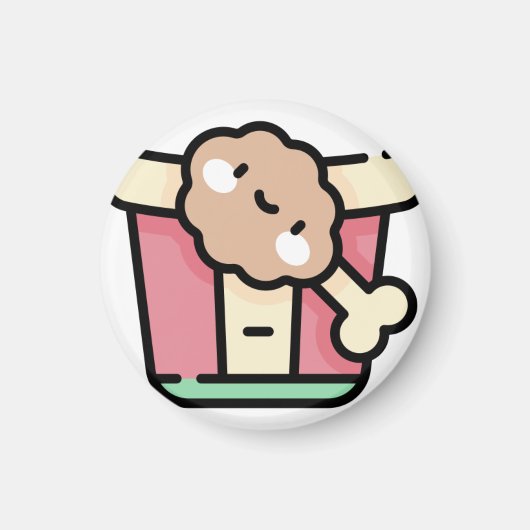 フライドチキン マグネット (正面)