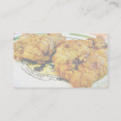 フライドチキン 名刺 (裏面)