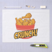 フライドチキン 薄葉紙 (クラフト)