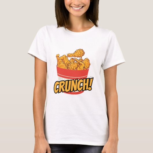 フライドチキン Tシャツ (正面)