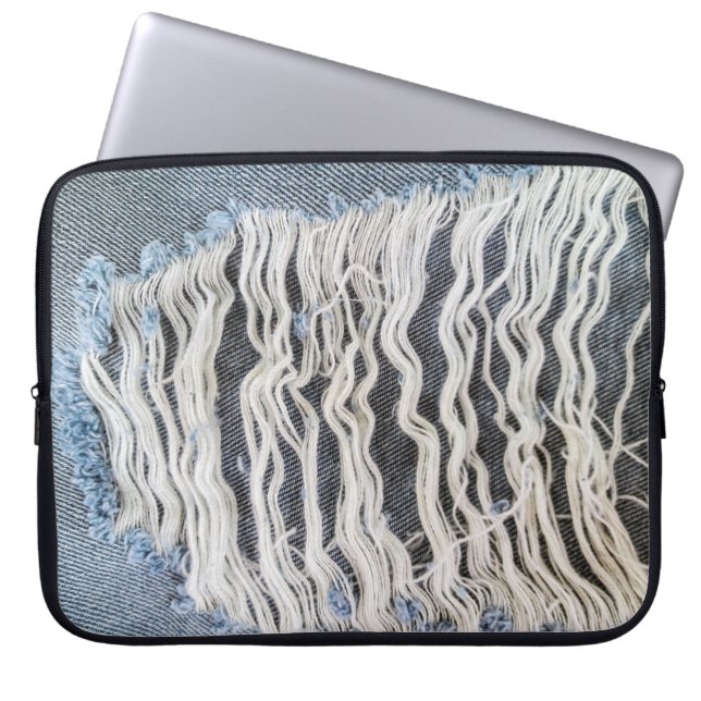 フライドブルージャンホール ラップトップスリーブ (正面)