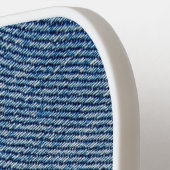 フライドブルーデニム ピックルボールラケット (左詳細)