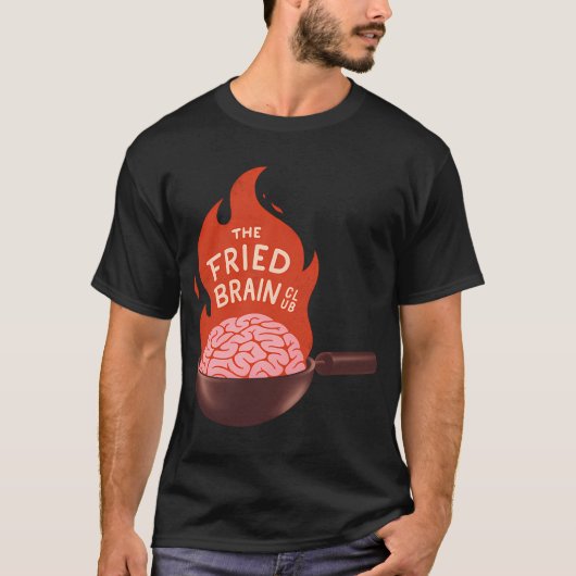 フライドブレインクラブ Tシャツ (正面)