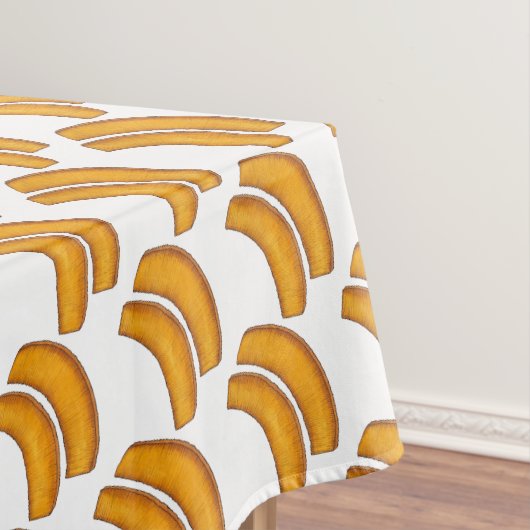 フライドブレッドフルーツジャマイカカリブのイジーフード テーブルクロス (インサイチュ)