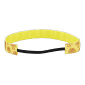 フライドプランテーン料理バナナプエルトリカフード アスレチックヘッドバンド (裏面)