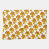 フライドプランテーン料理バナナプエルトリカフード キッチンタオル (横)