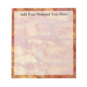 フライドベーコンストリップ ノートパッド (正面)