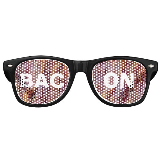 フライドベーコン レトロサングラス (正面)