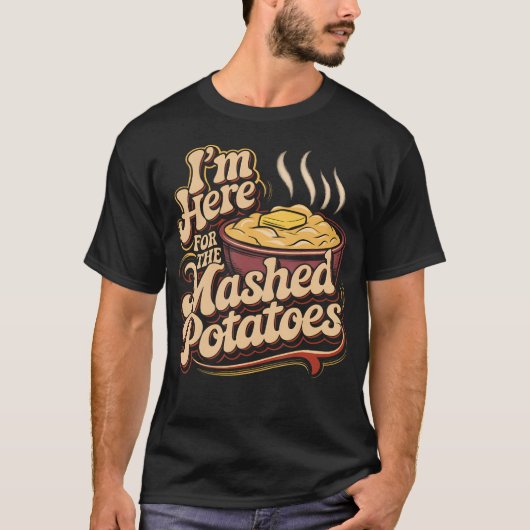 フライドポテトが好きなだけ Tシャツ (正面)