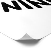 フライドポテトに9つおもしろいのフランスの作業 ポスター (角)