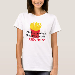 フライドポテトのティー Tシャツ