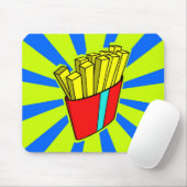 フライドポテトのマウスパッド マウスパッド (マウス)