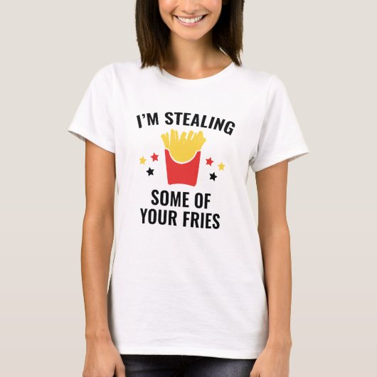フライドポテトの一部 Tシャツ (正面)