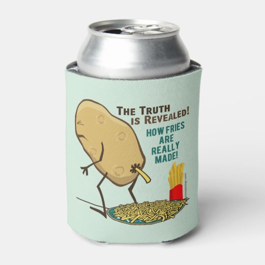 フライドポテトの作り方 缶クーラー (缶正面)