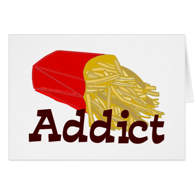 フライドポテトの常習者 (正面横)