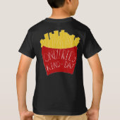 フライドポテトの日🍟 Tシャツ (裏面)