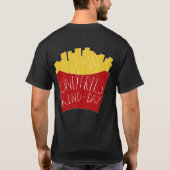 フライドポテトの日 🍟 Tシャツ (裏面)