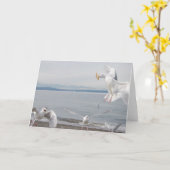 フライドポテトの逆上 カード (黄色い花)