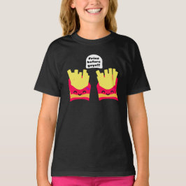 フライドポテトは彼氏より大事！ Tシャツ