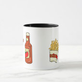 フライドポテト愛ケチャップ マグカップ (中央)