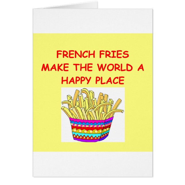 フライドポテト (正面)