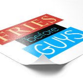 フライドポテト フォトプリント            (角)