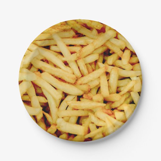 フライドポテト ペーパープレート (正面)