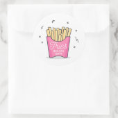 フライドポテト ラウンドシール (バッグ)