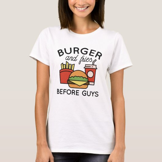 フライドポテト Tシャツ (正面)